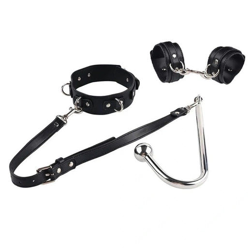 Anal Hooks Hook Collar and with Beaded Anal Elegant 5334 Cuffs 0930